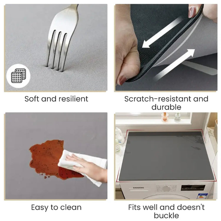 Water Absorbing Kitchen Drying Mat, Waterproof Countertop Mat, Foldable Washing Top Protector Cover Water Absorbing Kitchen Drying Mat, Waterproof Countertop Mat, Foldable Washing Top Protector Cover